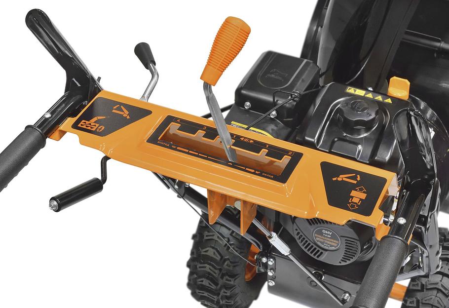 Снегоуборщик бензин. Carver STG 7056W 7л.с. фото 5