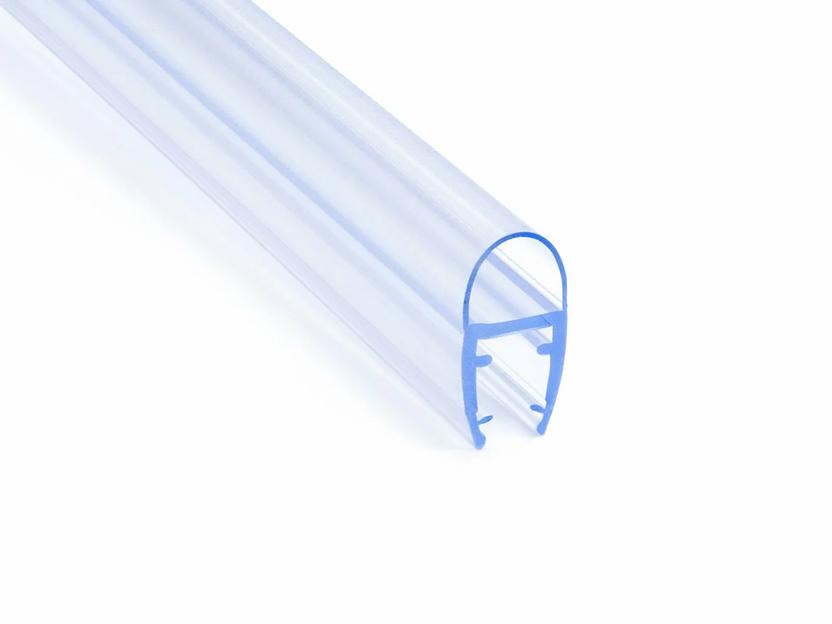 Силиконовый уплотнитель Ж – образный для стекла 8 и 10 мм фото 1