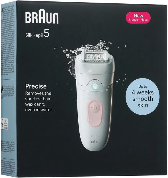 Эпилятор Braun SE5-000 скор.:2 насад.:1 от аккум. белый фото 8