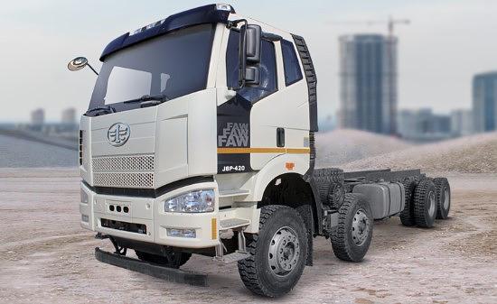 Шасси 8x4 FAW  CA3310P66K24T4E5 J6 фото 2