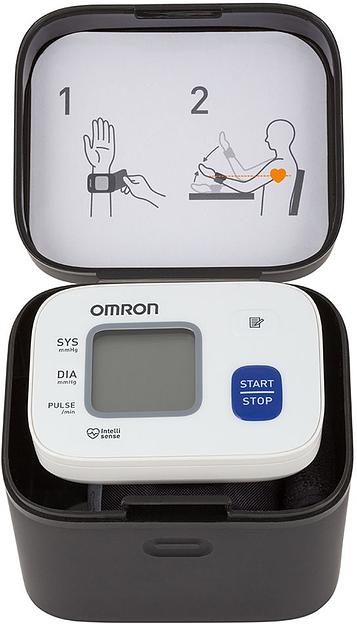 Тонометр автоматический Omron RS2 (HEM-6121-RU) фото 8