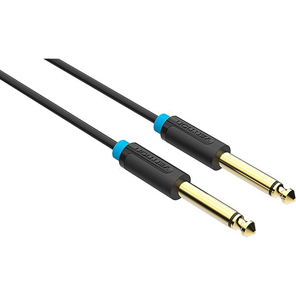 Кабель Vention аудио Jack 6,35 mm M/6.35 M - 1 м Кабель Vention jack 6.35 mm(m)/jack 6.35 mm(m) - 1 м (BAABF) фото 3