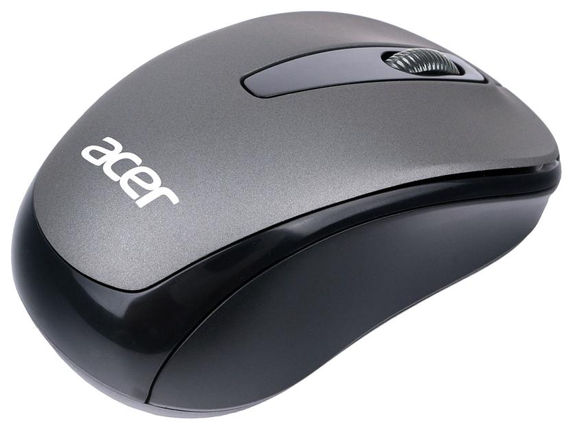 Мышь Acer OMR134 серый оптическая (1000dpi) беспроводная USB для ноутбука (3but) фото 2