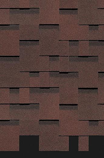 Ламинированная черепица Docke Premium,Генуя, Зрелый каштан фото 1