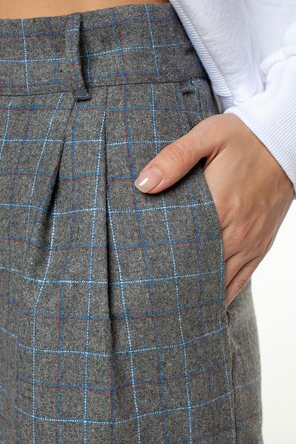 Брюки палаццо  TR_035/GR  фото 3