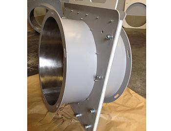 Шиберная заслонка для порошковых линий ОПТ фото 1