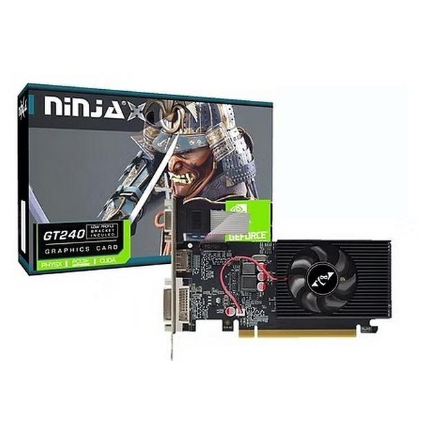 Видеокарта Ninja (Sinotex) GT240 1GB GDDR3 128bit VGA DVI HDMI 1FAN RTL фото 1