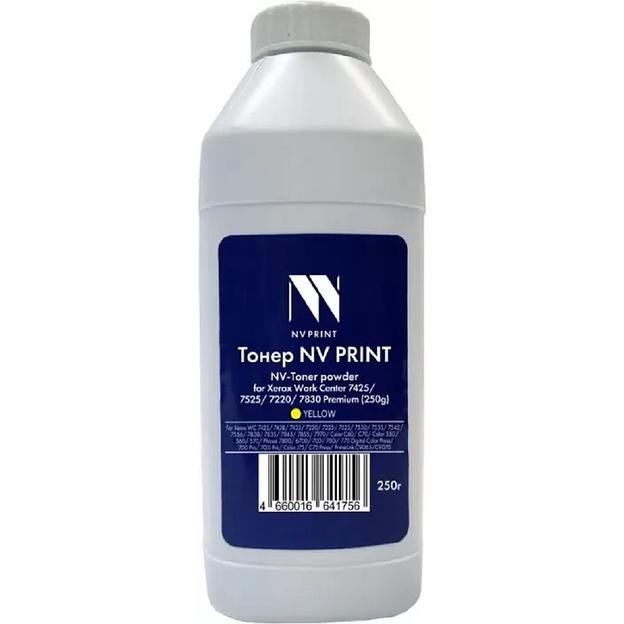 Тонер + девелопер NVP для Xerox WorkCenter 7425, 7525, 7220, 7830 Premium (250г) Yellow. WC 7425, 7428, 7435; WC 7220, 7225; WC 7525, 7530, 7535, 7545, 7556, 7830, 7835, 7845, 7855, 7970; Color C60, С фото 1