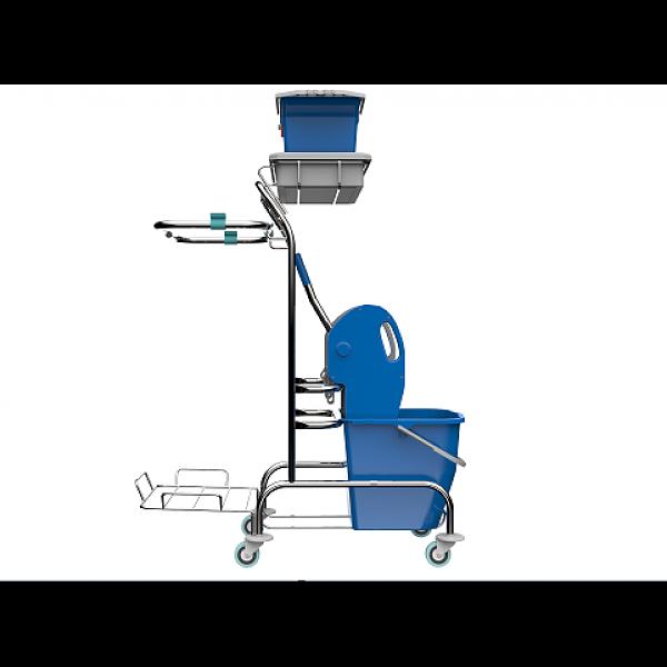 Сервисная одноведерная тележка «Тринити» фото 2