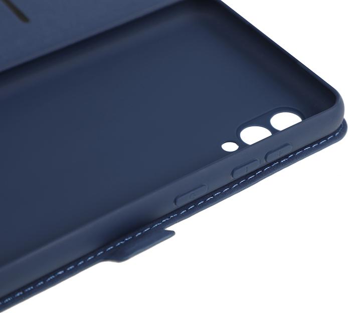 Чехол (флип-кейс) DF для Samsung Galaxy A02 sFlip-85 синий (DF SFLIP-85 (BLUE)) фото 6