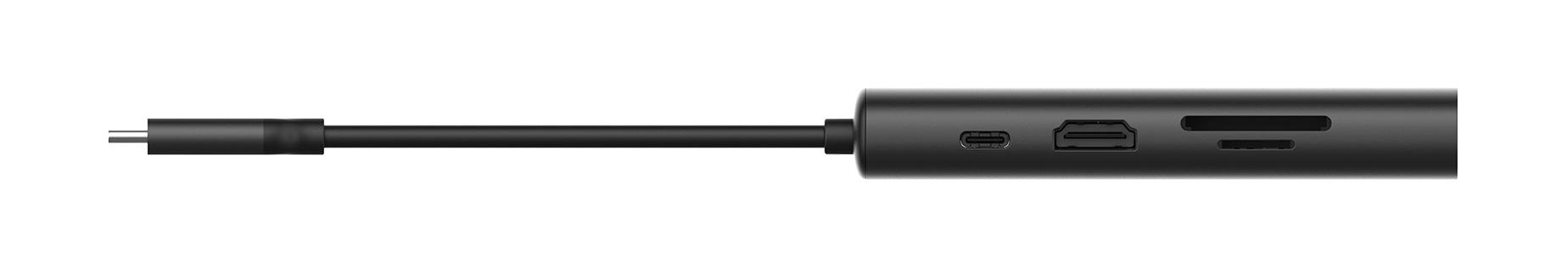 Разветвитель USB-C A4Tech DST-80C 2порт. серый фото 10