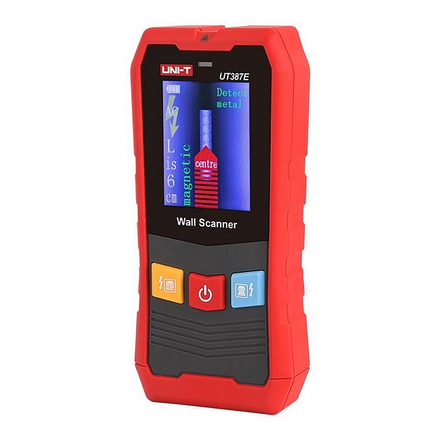 Детектор проводки UNI-T UT387E Черные металлы(100мм); Цветные металлы(80мм); Дерево (38 мм); Электрический провод переменного тока (40 мм); фото 3