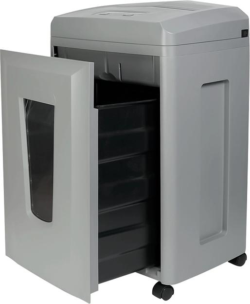 Шредер Heleos УП26-7+ серый (секр.P-7) фрагменты 6лист. 26лтр. пл.карты CD фото 3