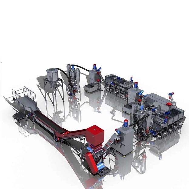 Линия переработки ПЭТ (1000 кг/ч) фото 1