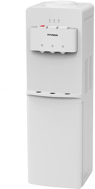 Кулер Hyundai H-WD2150E напольный электронный белый фото 1