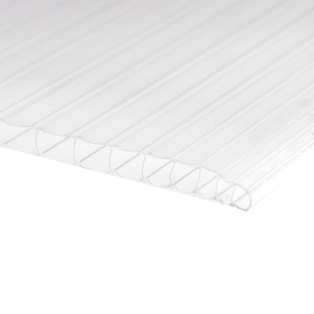 Поликарбонат прозрачный 4.0 мм 2.1×6 м 10/300 Агро Био опт фото 1