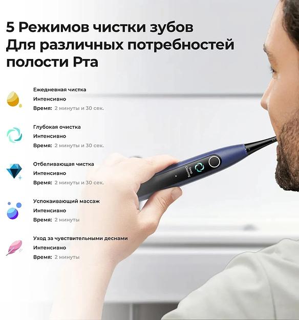 Зубная щетка электрическая Oclean X Lite S (N1801) серый фото 4