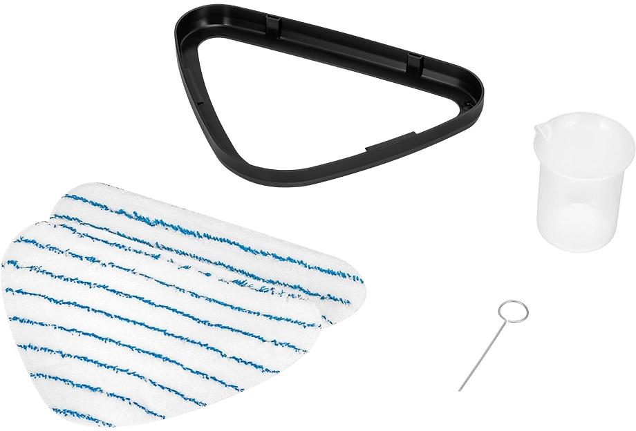 Швабра паровая Kitfort КТ-3939 1300Вт красный/черный фото 5