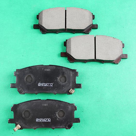 Колодки тормозные дисковые AN-687 WK Akebono фото 1