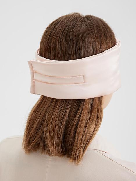 Шёлковая маска для сна Deep Sleep «Sunset Pink» ОПТ фото 6