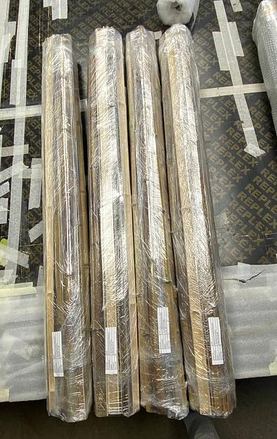 Половинка ствола бамбука, 3 м, Шоколадный, опт фото 3