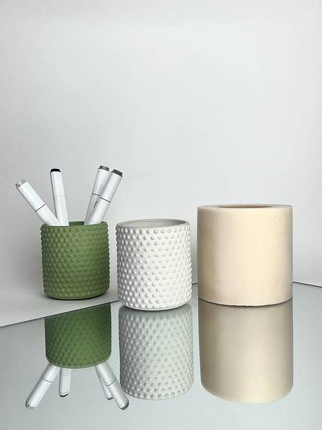 Силиконовый молд для изготовления карандашницы Bubble mini, опт фото 2