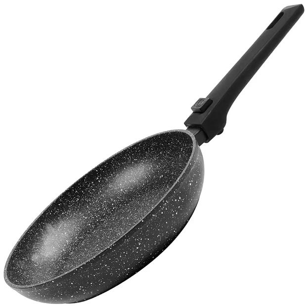 Сковорода без крышки GreenPoint 24 см, со съёмной ручкой, арт.3024DR-GP ОПТ фото 1