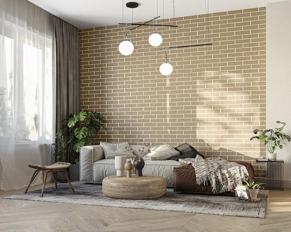 Декоративное покрытие АМК блок №101 светло-песочный ОПТ фото 7