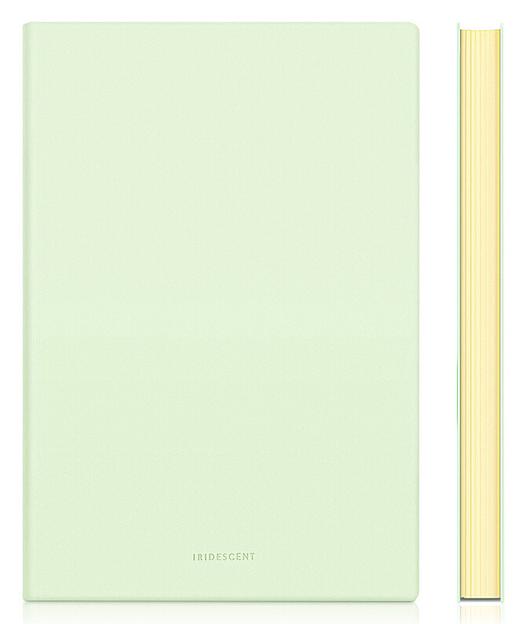 Блокнот Deli EN140LGREEN A5 210х143мм искусст. кожа 96л линейка мягкая обложка зеленый фото 1