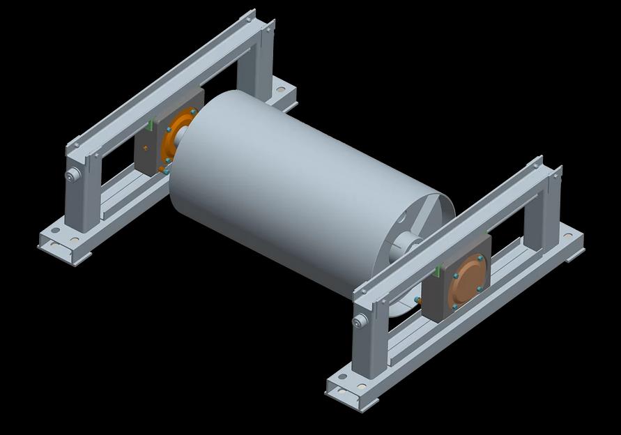 Конвейерные барабаны / Натяжной - изготовление на заказ фото 2