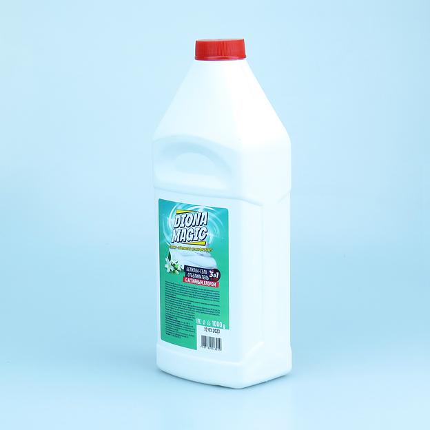 Белизна-гель-отбеливатель 3 в 1 (с активным хлором) Diona Magic 1000 g фото 4