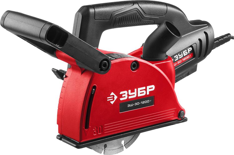 Штроборез Зубр Мастер ЗШ-30-1200 Т 11000об/мин 1200W синий фото 1