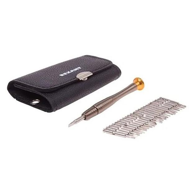 REXANT (12-4762) Набор для точечных работ 25 предметов в чехле фото 1