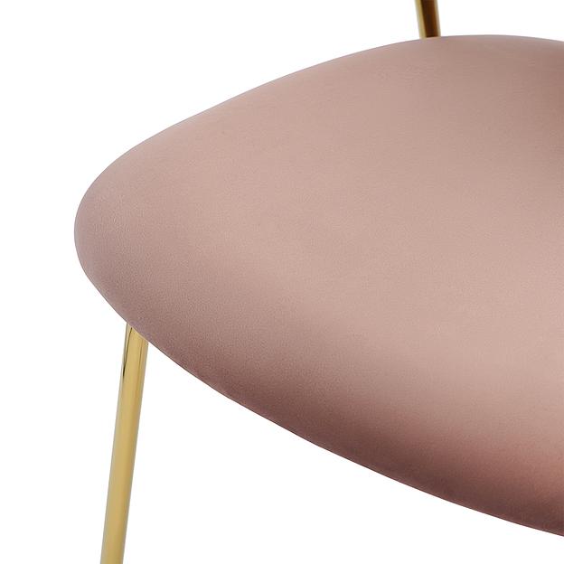 Стул Eirill, велюр, розовый фото 7