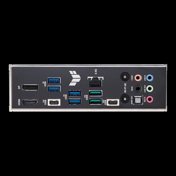 Материнская плата ASUS TUF GAMING Z790-PRO WIFI, LGA1700, Z790, 4*DDR5, HDMI+DP, 4xSATA3 + RAID, M2, Audio, Gb LAN, USB 3.2, USB 2.0, ATX; 90MB1FJ0-M0EAY0 (TUF GAMING Z790-PRO WIFI) фото 5