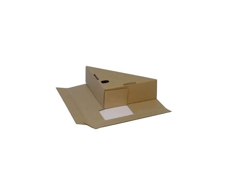 Складной уголок 341×340 мм из трёхслойного микрогофрокартона, опт фото 1