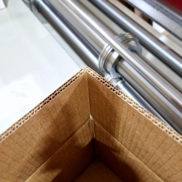 4-х клапанная коробка 500×255×400 мм, цвет: бурый, под заказ фото 1