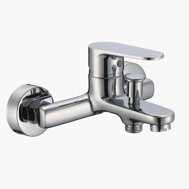 Латунный смеситель ванно-душевой одноручный Eleanti Agate (Короткий излив) фото 1