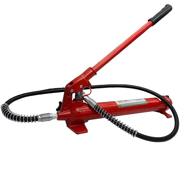 Гидравлическая растяжка KINGQUEEN FLD03 10т 16 предметов пластиковый кейс фото 2