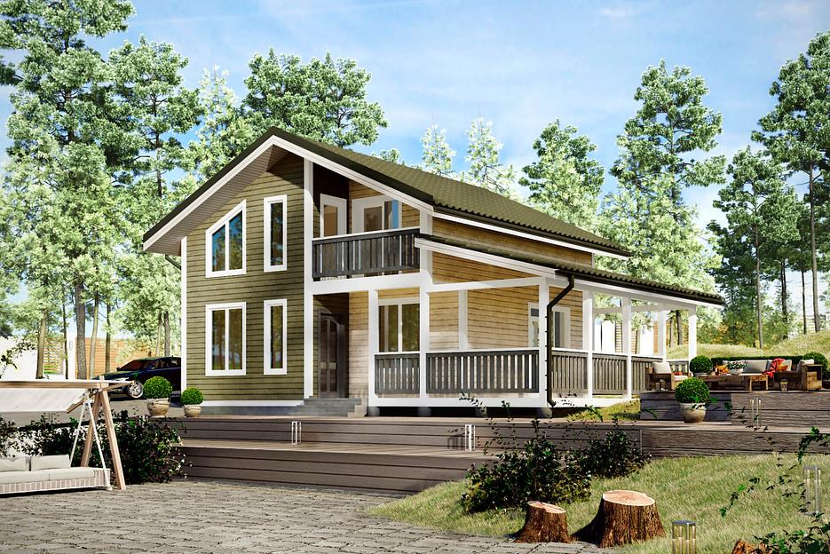 Проект дома «Прованс 24» базовая фото 1