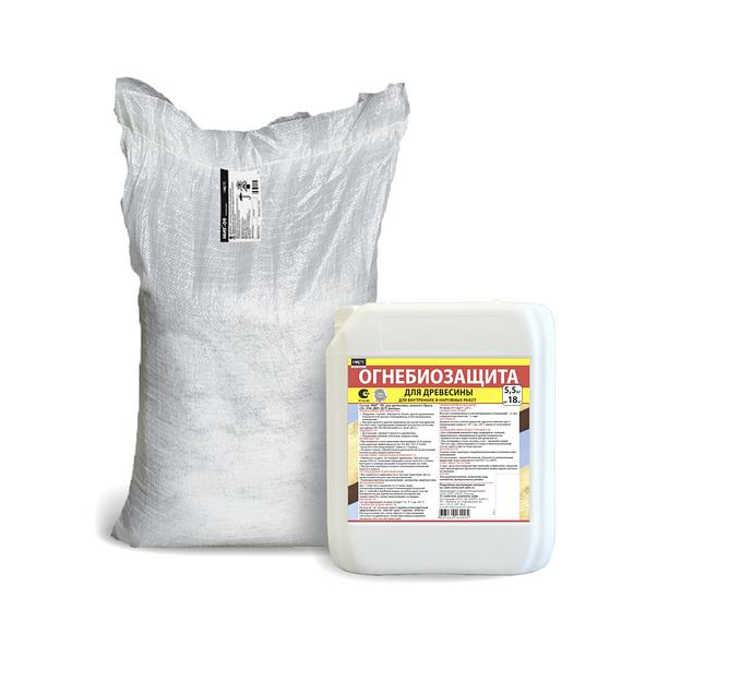 Биопирен «МИГ-09» огнебиозащита древесины готовый раствор 11 кг, опт фото 1