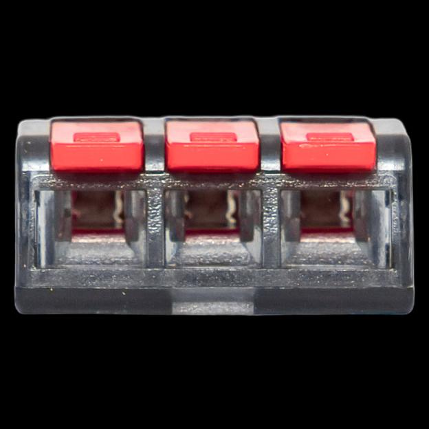 EKF plc-smk-221-413 Клемма СМК 221-413 3 отверстия 0.2-4.0 мм2 EKF PROxima фото 3