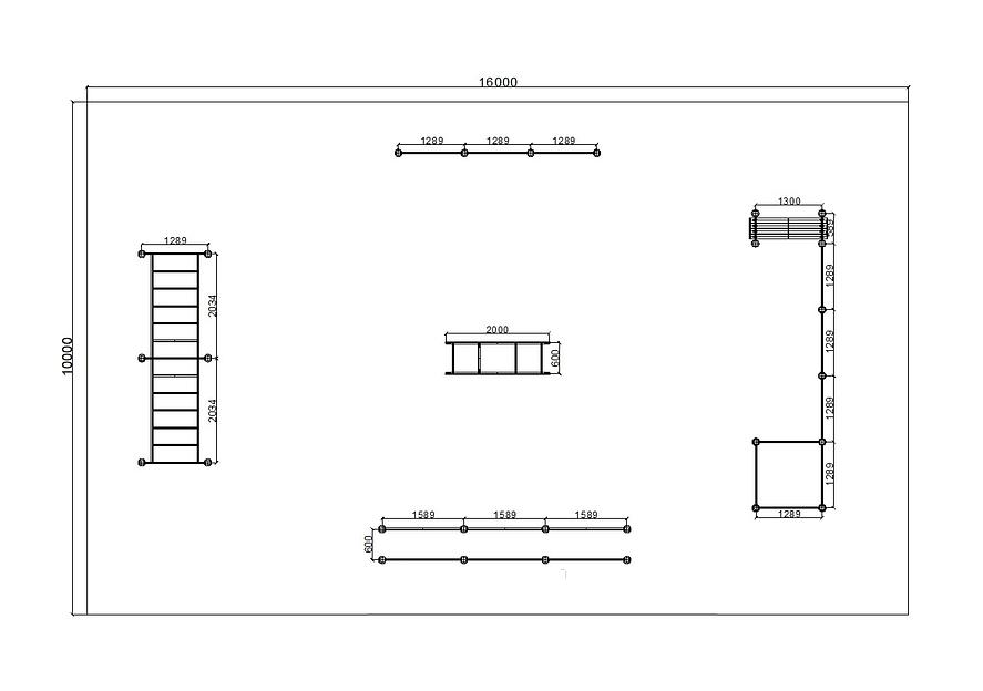 Воркаут площадка DLG «WP-3012» фото 2