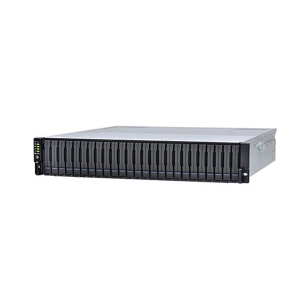 EonStor JB3025RBA0-8U32 Expansion Enclosure JB3025B (2U, Dual Redundant Controller, 25x2.5 trays, 8x SAS ports 12Gbps, 2xFAN module, 2x460W, 2x cables 50cm SFF8644 to SFF8644, Rackmount kit) фото 2