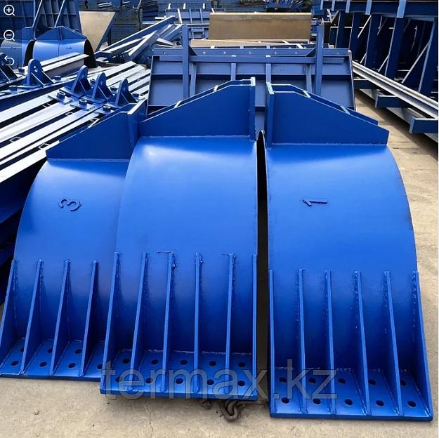 Изготовление металлической изогнутой опалубки фото 2