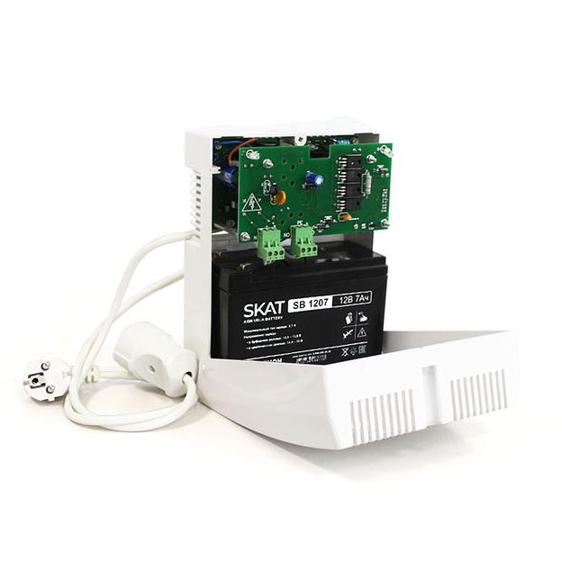 Источник бесперебойного питания Online Teplocom 50 ВА/40 Вт без АКБ на стену CEE 7/4 фото 1