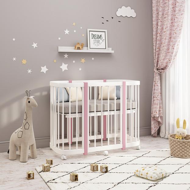 Детская кроватка для новорожденных LEO фото 8