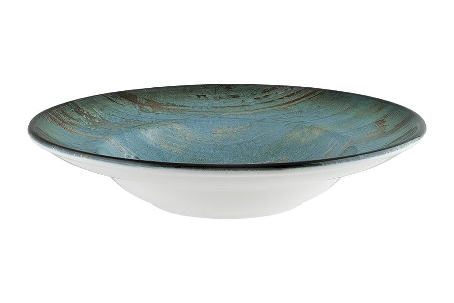 Тарелка d=240 мм. глубокая 400 мл. h=52 мм. Мадера, форма Гурмэ /1/6/ фото 1