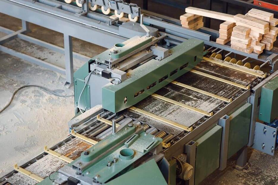 Линия сращивания древесины фото 6