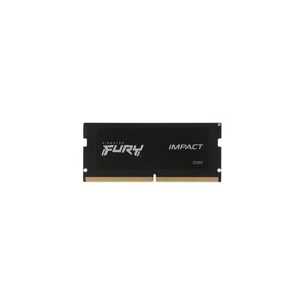 Оперативная память Kingston Fury Impact KF564S38IB-16 DDR5 - 1x 16ГБ 6400МГц, для ноутбуков (SO-DIMM), ECC, Ret фото 1